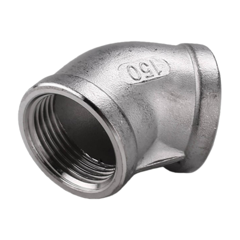 Cast Threaded 45° Elbow